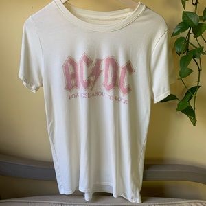 Lucky Brand AC/DC crew neck shirt